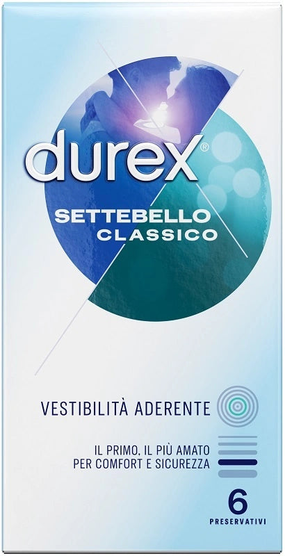 Preservativi durex SETTEBELLO 6 PEZZI