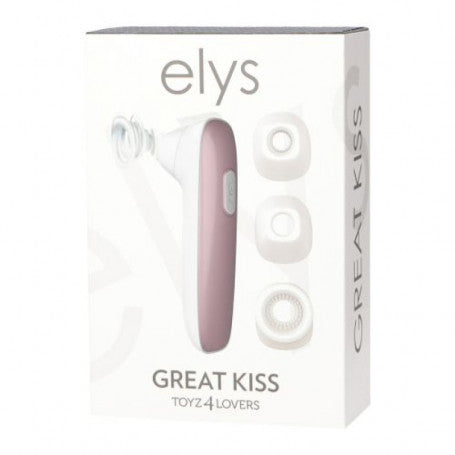 Succhia Clitoride “Great Kiss” – Onde di Pressione & Testine Intercambiabili