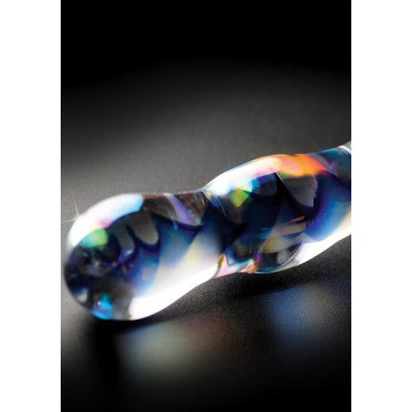 Icicles No.8 in Vetro Soffiato – Doppia Estremità a Perline, Sensazioni Variabili