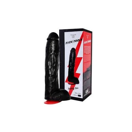 Dildo Maxi Nero Realistico MR B con Ventosa
