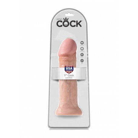 Dildo Maxi Realistico King Cock 11" con Ventosa