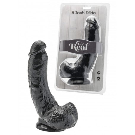 Get Real Black – Dildo Realistico con Ventosa