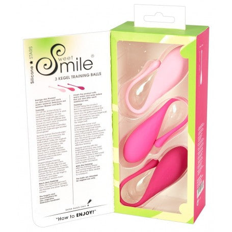 Sweet Smile – Palline Kegel a Goccia per il Benessere Intimo