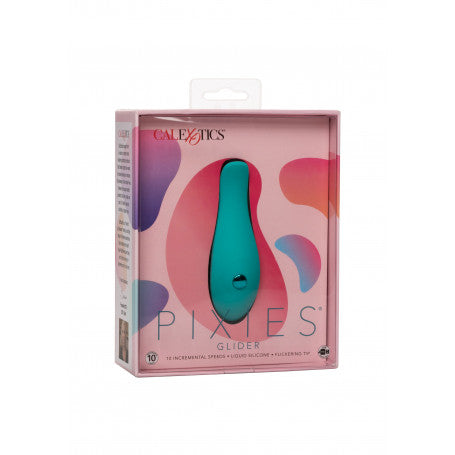 Stimolatore vaginale Pixies Glider vibrante a due lati in silicone ricaricabile