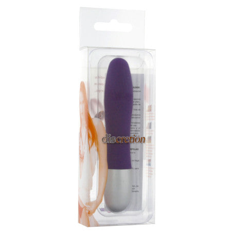 Vibratore Classico Piccolo “Discretion Purple”