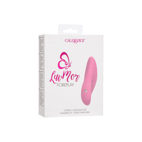Vibratore LuvMor Foreplay ricaricabile – stimolatore esterno discreto in silicone