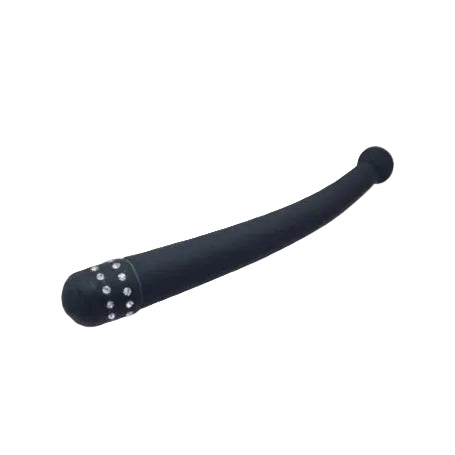 Vibratore per punto G stimolatore vaginale per clitoride fallo vibrante black ding