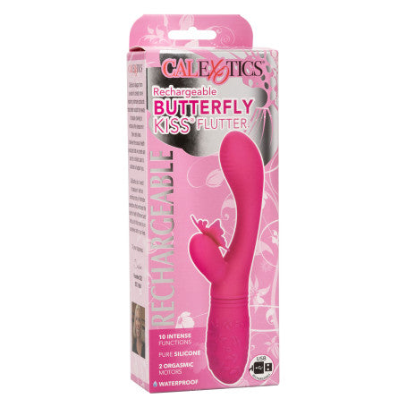 Vibratore rabbit Butterfly Kiss Flutter viola/fucsia