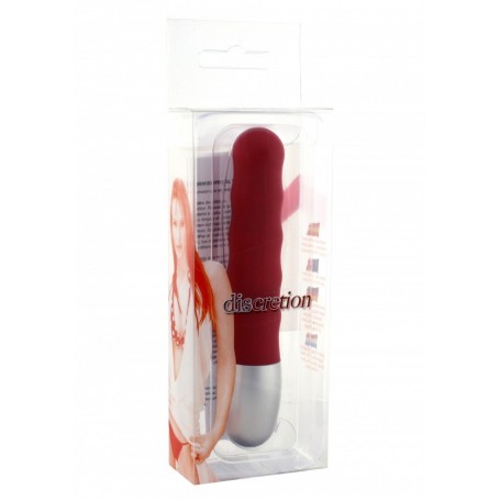 Mini Vibratore Classico “Soft Waves” Rosso