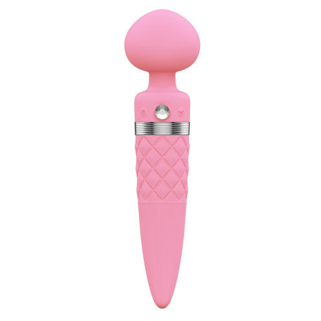 Pillow Talk Sultry — Wand Massaggiatore Ricaricabile in Silicone con Cristallo Swarovski®