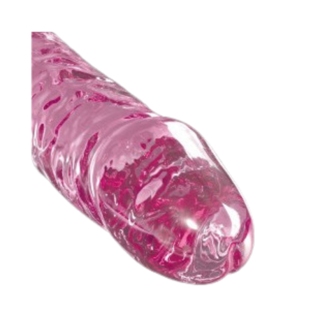 Icicles No.86 in Vetro Soffiato – Curvatura Intenzionale e Base a Ventosa