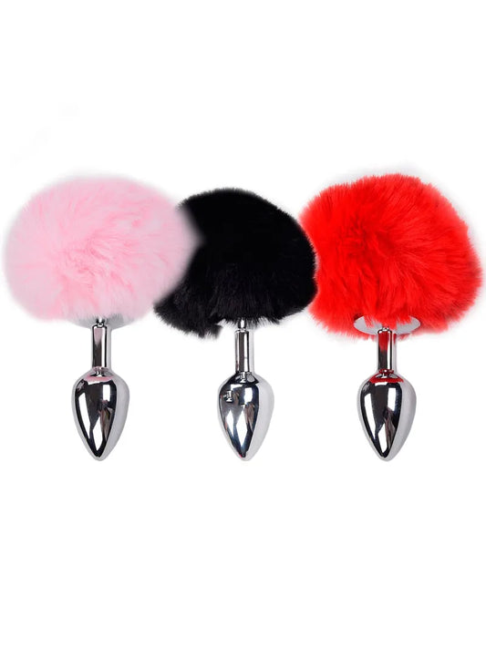 Plug Anale con Coda Fluffy Small  – Alive | Pompon & Gioco Anale Delicato