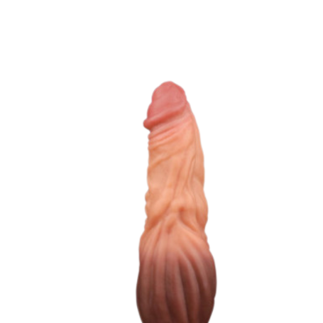 Dildo Creature Nature Lovetoy in Silicone Doppio Strato con Ventosa