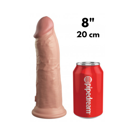 Dildo Realistico in Silicone Doppia Densità con Ventosa