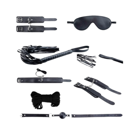 Kit BDSM 8 Pezzi Secret Desires – Dominazione Elegante & Seduzione Oscura