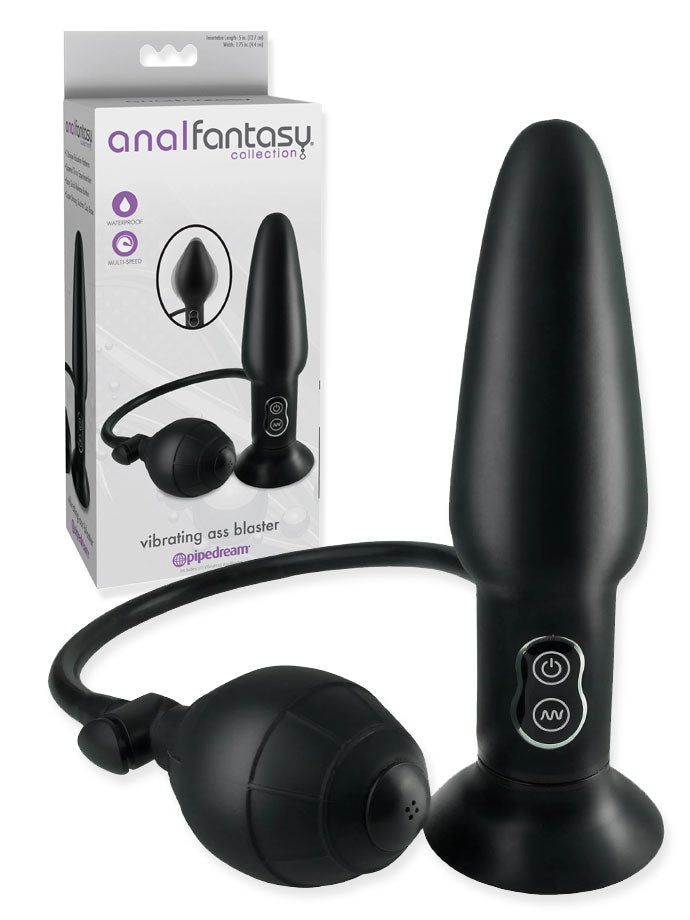 VIBRATORE ANALE VIBRATING ASS BLASTER ANAL FANTASY COLLECTION