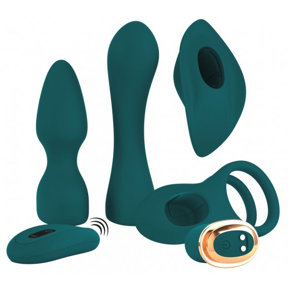 Kit per 4 vibratori RC Mini Vibrator with 4 Attachments