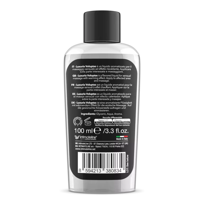 Gel per massaggi al cocco ml voluptas 100 ml