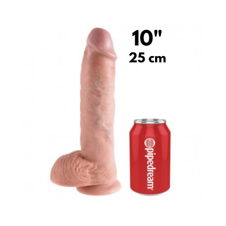 King Cock 10” Black & White