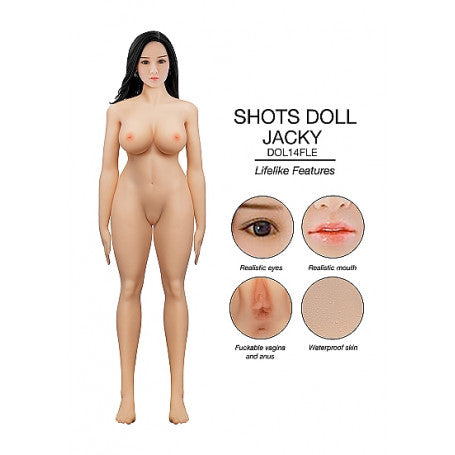 Bambola sexy doll Jacky - Flesh Jacky in silicone