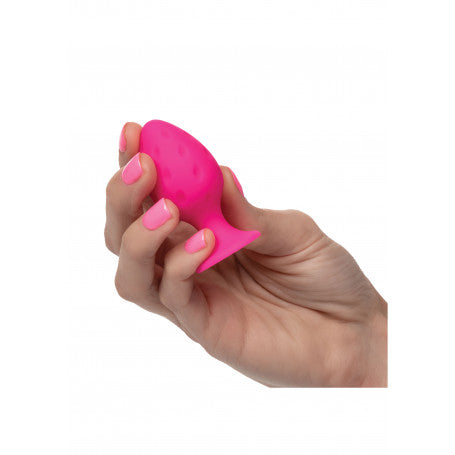 Plug Anale Rosa 2 Pezzi Cheeky – Silicone Morbido & Ventosa | Le Magie dell’Eros