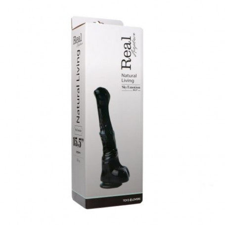 Dildo Cavallo Black Pegaso in TPR con Ventosa