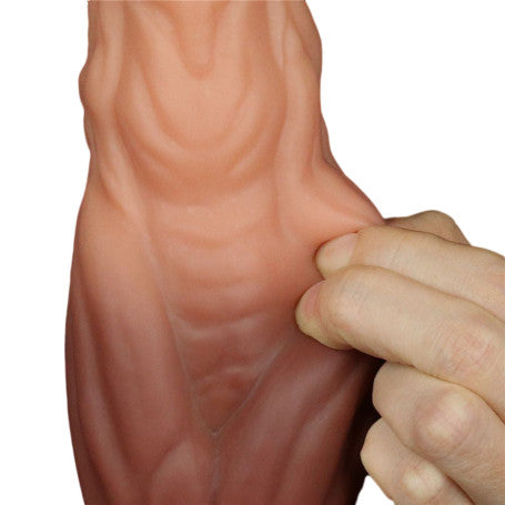 Dildo Creature Nature Lovetoy in Silicone Doppio Strato con Ventosa