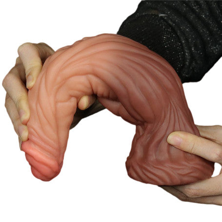 Dildo Creature Nature Lovetoy in Silicone Doppio Strato con Ventosa