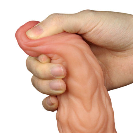 Dildo Creature Nature Lovetoy in Silicone Doppio Strato con Ventosa