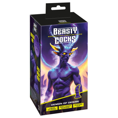 Dildo Monster Demone in Silicone con Ventosa Demon of Desire