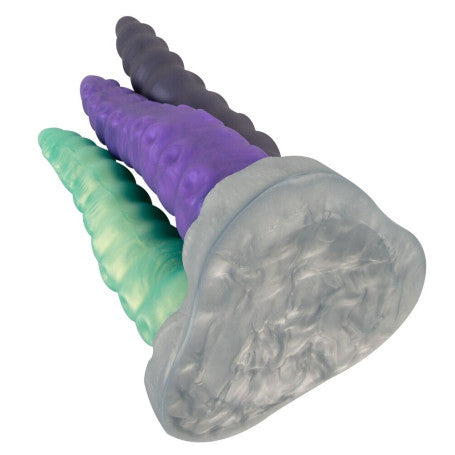 Dildo Monster Triple Tentacle in Silicone Liquido