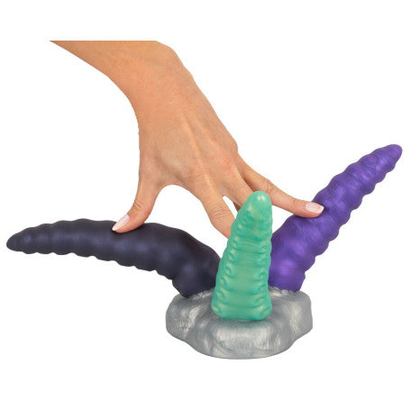 Dildo Monster Triple Tentacle in Silicone Liquido