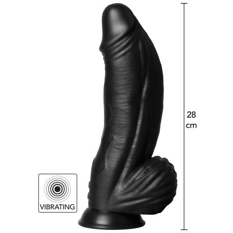 Dildo Vibrante Demon Monster in Silicone con Ventosa