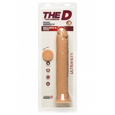 Dildo Realistico ULTRASKYN 12” a Doppia Densità