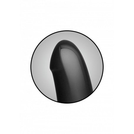 Fallo Doppio Realistico – Due Lati, Un Solo Desiderio in Silicone Nero