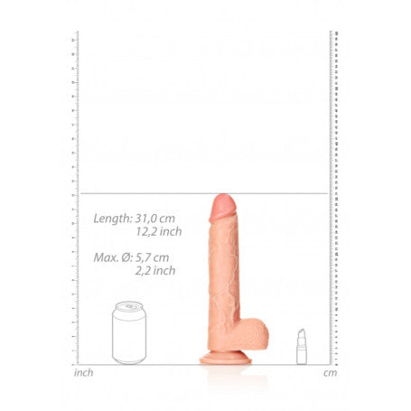 Dildo Maxi Tan RealRock 11" con Ventosa