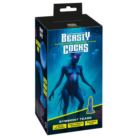 Dildo Fantasy Symbiont Tease in Silicone Liquido con Ventosa