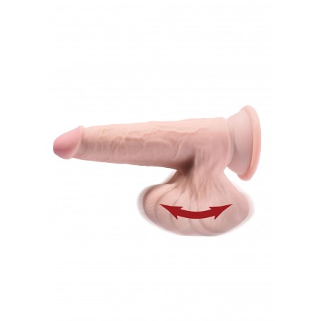 Dildo Realistico King Cock Triple Density con Ventosa 3D 4 misure