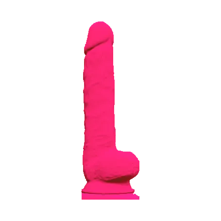 Fallo Realistico SILEXD 38 cm con Ventosa e Silicone a Memoria