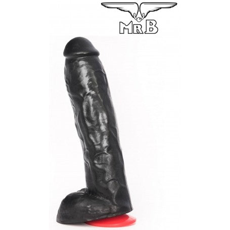 Dildo Maxi Nero Realistico MR B con Ventosa