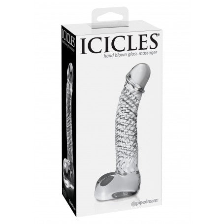 Icicles No.61 in Vetro Soffiato – Realismo Scolpito e Controllo Sicuro