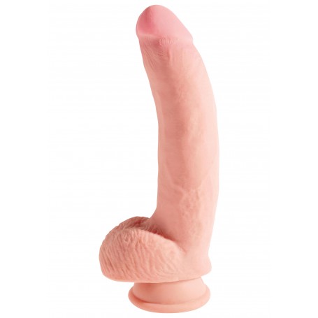 Dildo Realistico Triple Density con Ventosa King Cock 10”