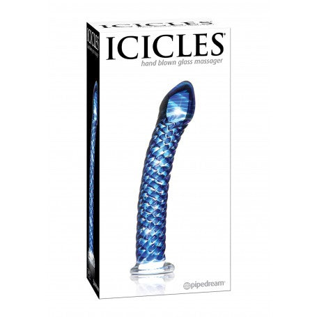 Icicles No.29 in Vetro Soffiato – Curvatura Profonda, Presenza Magnetica