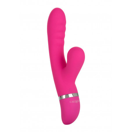 Vibratore con Suzione Clitoride & Vibrazione Vaginale Foreplay Frenzy Pucker – Silicone, 10 Funzioni + 4 Livelli di Suzione