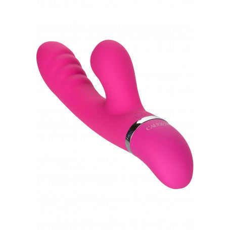 Vibratore con Suzione Clitoride & Vibrazione Vaginale Foreplay Frenzy Pucker – Silicone, 10 Funzioni + 4 Livelli di Suzione