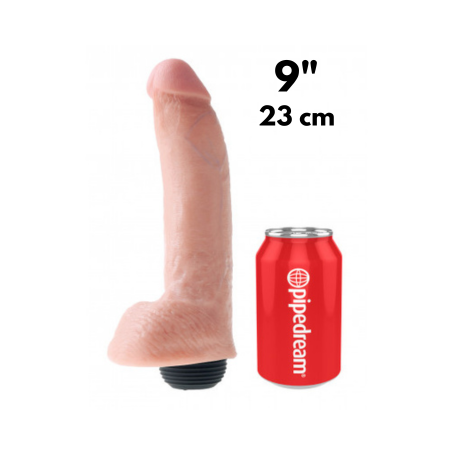 Dildo Realistico Squirting King Cock con Pompetta