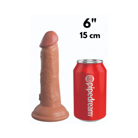 Dildo Realistico in Silicone Doppia Densità con Ventosa