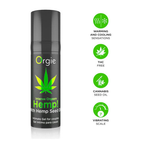 Hemp! Orgie 50 ml – Gel Intimo Stimolante con Olio di Semi di Canapa