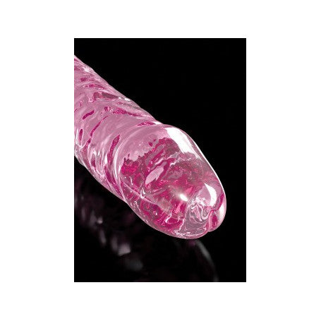 Icicles No.86 in Vetro Soffiato – Curvatura Intenzionale e Base a Ventosa