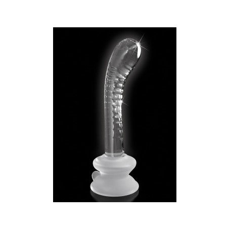 Icicles No.88 in Vetro Soffiato – Curvatura Profonda a Onde, Stimolazione Mirata